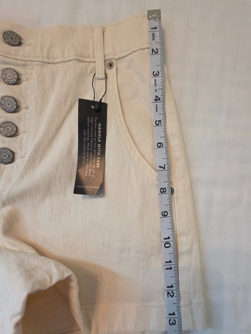 NWT Banana Republic Classic Women's Shorts, Size 26/2 - Picture 7 of 8